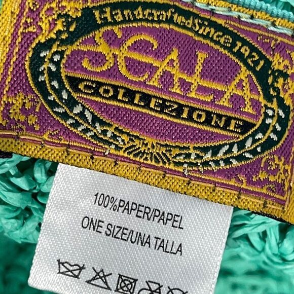 Scala Collezione Aqua‎ Woven Sun Hat